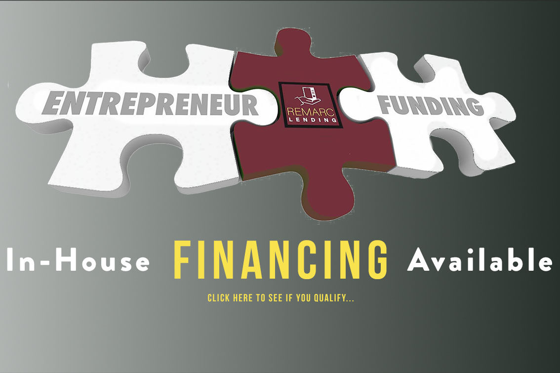 An ad for Remarc Lending, the financing arm of Remarc Lending companies.