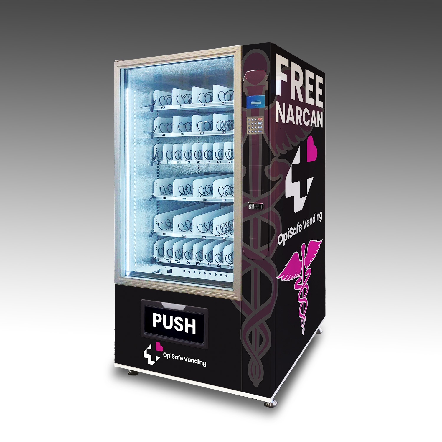 OpiSafe Harm Reduction Rescue vending machine
